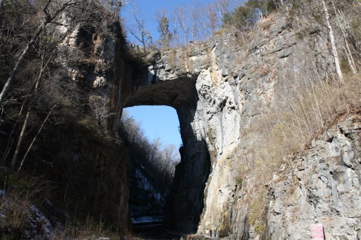 Natural Bridge Up Close