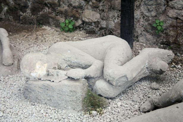 Cast of Victim Pompeii