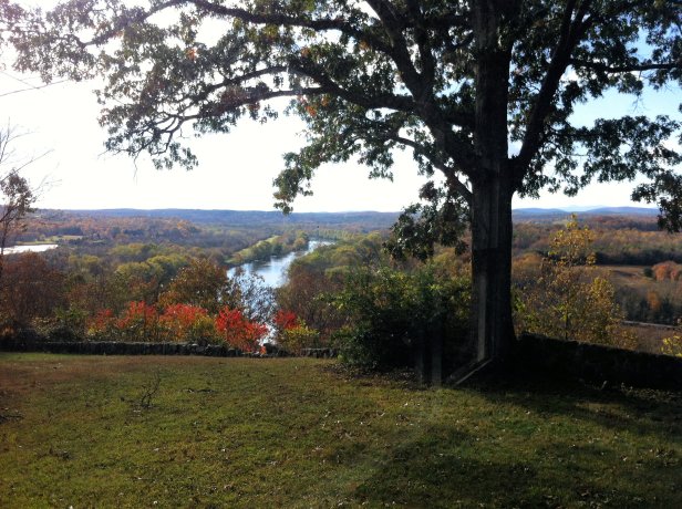 View While Practching Yoga