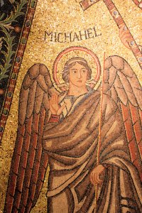 Detail of Ravenna Mosiac from Bode Museum Berlin