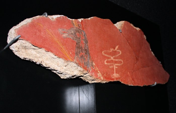 Mainz Annubis on Pottery Shard