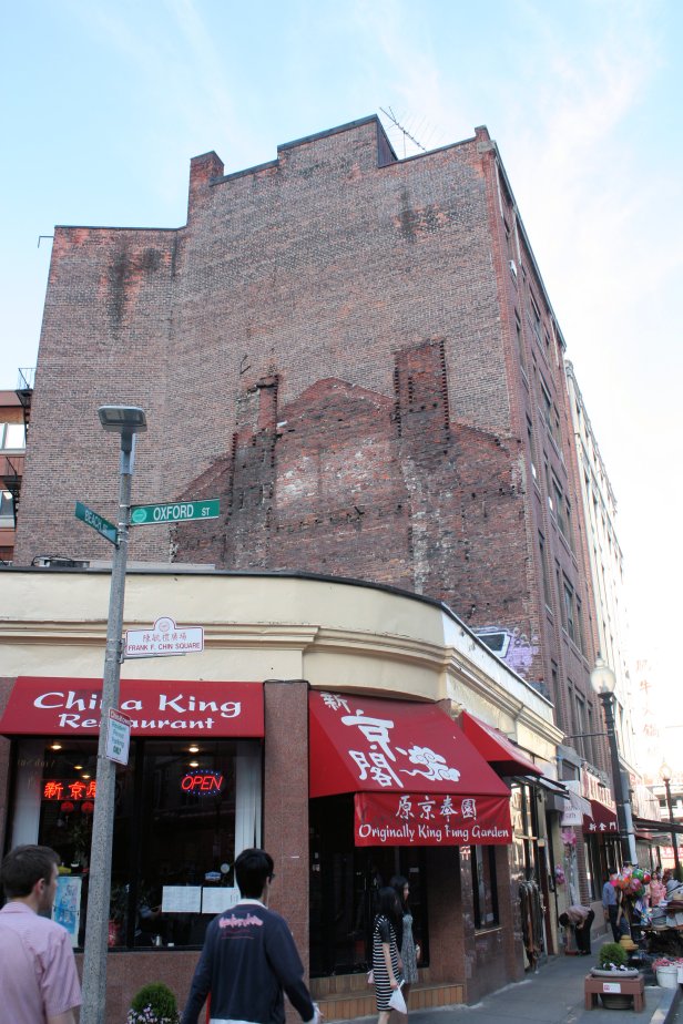Boston Chinatown Historic Brick