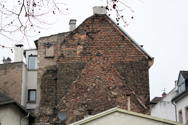 Mainz Historic Brick Building